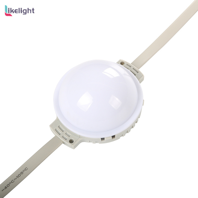 80 毫米 12 颗 smd3535 RGB LED 灯 DMX DC24V 可寻址像素 LED IP65 灯装饰 LED